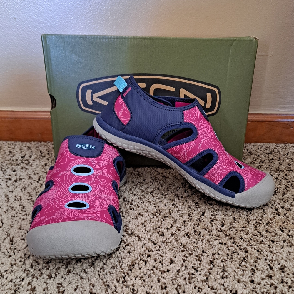 Keen Big Kids Stingray Sandals Girl Shoes Water Hiking Outdoor Size 6